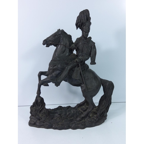 149 - Cold cast figure of an Officer on horseback