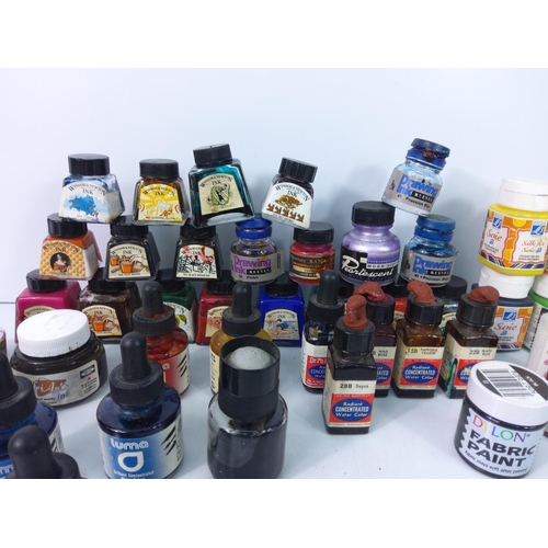 187 - Large qty of various ink and paint