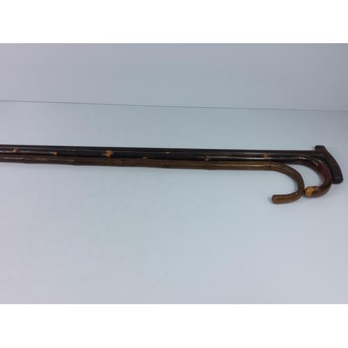 226 - 3 Victorian walking sticks