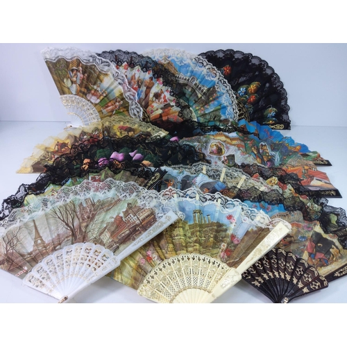 45 - Collection of fans