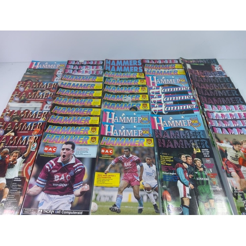 47 - 2 boxes of Westham football programs