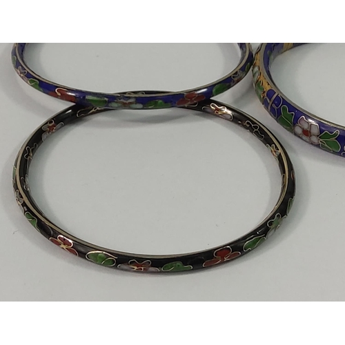 400 - Enamel Cloisonne bracelets