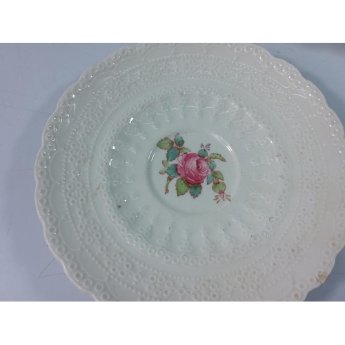 247 - Qty of Copeland Spode plates and saucers and box of tea and dinnerware