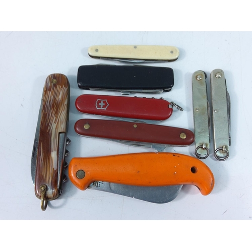 337 - Various penknives