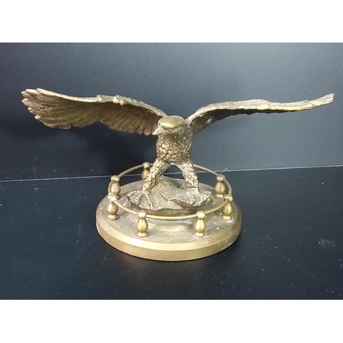 240 - Cast metal figure of an eagle