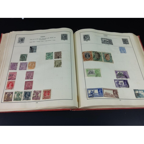 94 - Vintage stamp album and contents