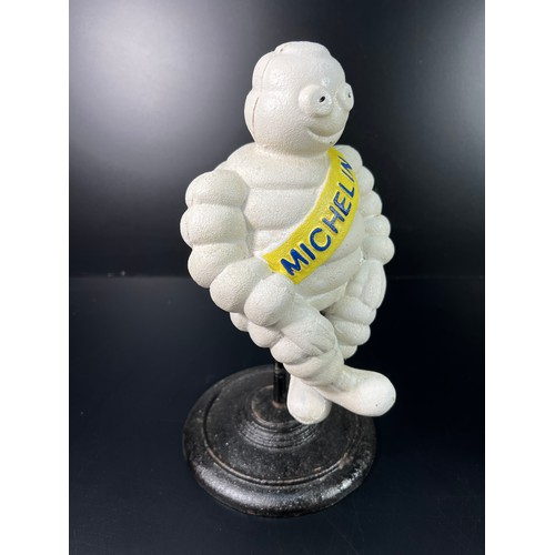 161 - Michelin man on seat - 15 X 29CM