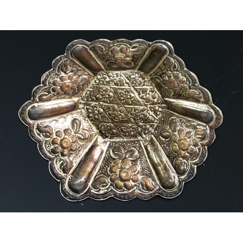 254 - Silver pin dish