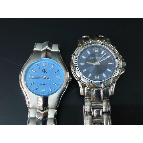 307 - 2 gents wrist watches, including CK