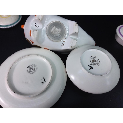 119 - Poole pottery and Bunnykins etc