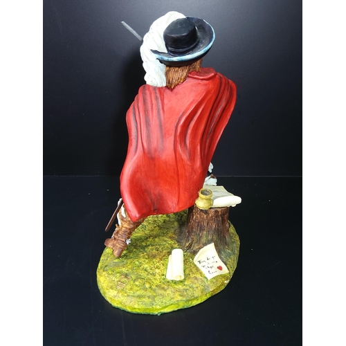 279 - Royal Doulton vintage historical fairytale figure of Cyrano De Bergerac