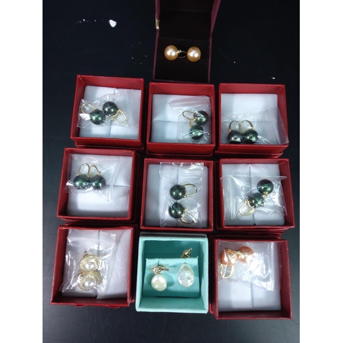 377 - 10 pairs of new earrings