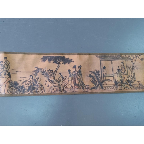 150 - Oriental scroll picture