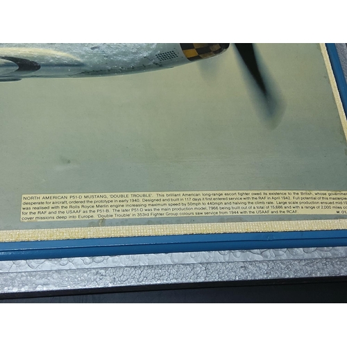 201 - 3 aircraft prints including signed example, largest being 62 x 52cms