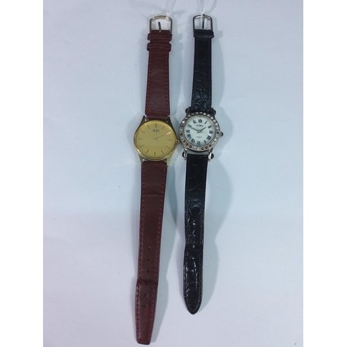 246 - Gents Seiko watch and a ladies watch