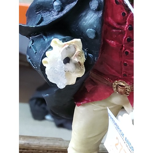 277 - Royal Doulton vintage historical fairytale figure of Dick Turpin, AF (hand missing under the label, ... 