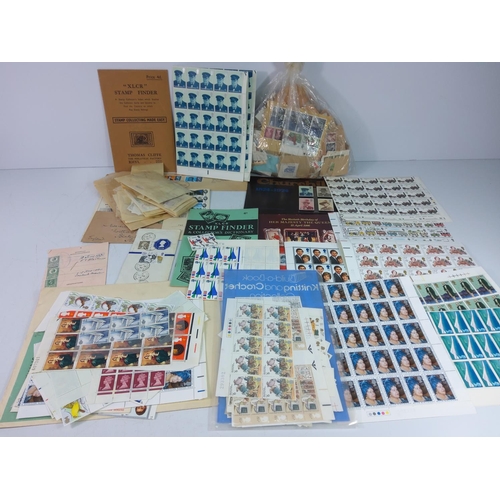 491 - Qty of stamps including new mint stamps