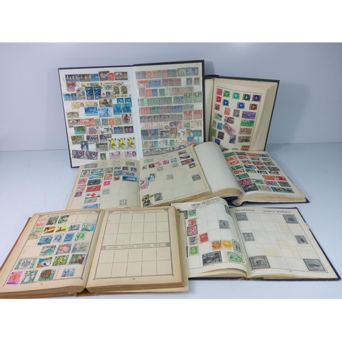 40 - Box of various stamps and albums