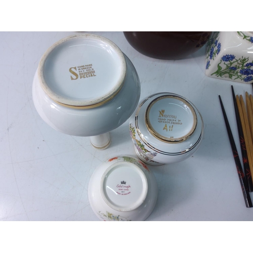 53 - Qty of Portmerion tea and dinnerware and box of china