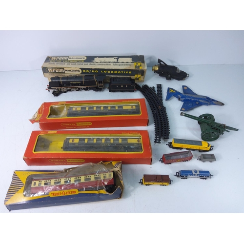 56 - Large box of model railway items