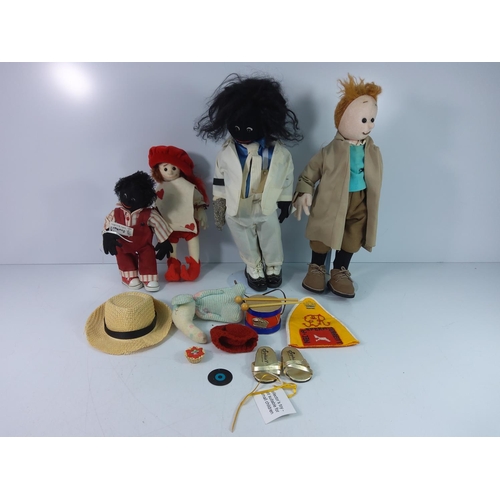 31 - Sally B Gollies, including Michael Jackson, Tin Tin and other accessories