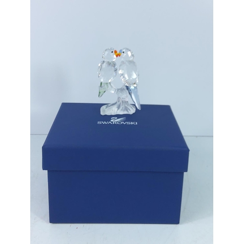 207 - Swarovski parakeets with original box