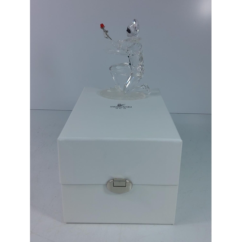 208 - Boxed Swarovski 2001 year piece Masquerade Harlequin