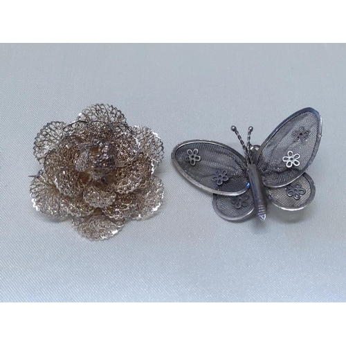 246 - 2 brooches