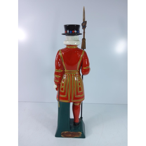 278 - Carlton ware Beefeater decanter, 49cms in height