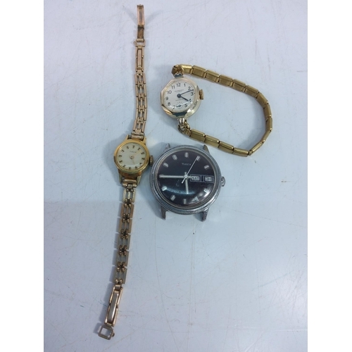 258 - Gents watch and 2 ladies watches