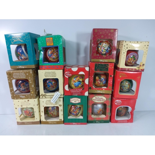 42 - Disney Pooh Bear Christmas baubles