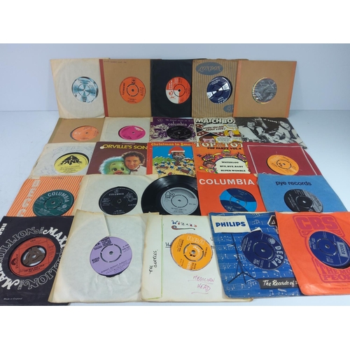 49 - Large box of records and 45's