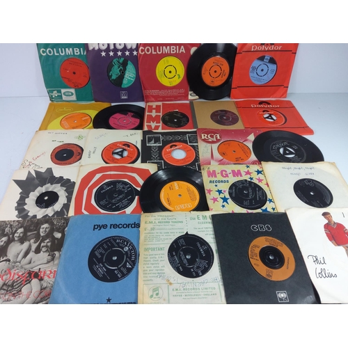 49 - Large box of records and 45's