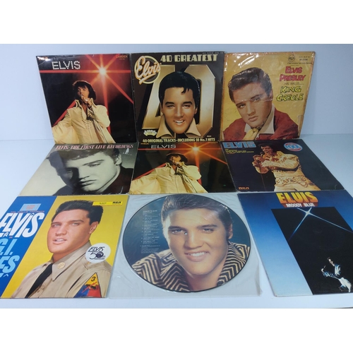 56 - Elvis LP's and picture discs