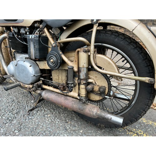 17 - 1958 BSA Gold flash, 650cc all original paint work, MOT & TAX exempt, Transferable reg - 633CKL, 378... 