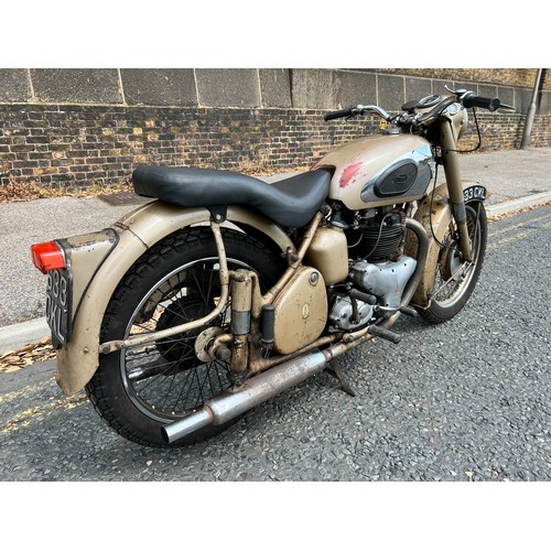 17 - 1958 BSA Gold flash, 650cc all original paint work, MOT & TAX exempt, Transferable reg - 633CKL, 378... 