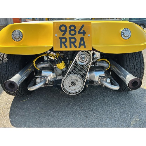 21 - 1960 Yellow VW 1.3L Beach Buggy Made from a VW beetle base with a 1303 engine that would be a slight... 