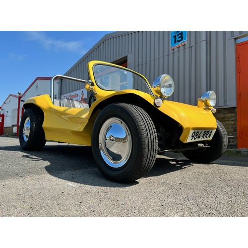 21 - 1960 Yellow VW 1.3L Beach Buggy Made from a VW beetle base with a 1303 engine that would be a slight... 