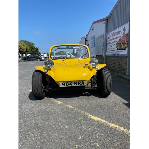 21 - 1960 Yellow VW 1.3L Beach Buggy Made from a VW beetle base with a 1303 engine that would be a slight... 