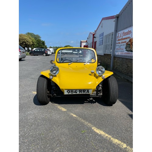 21 - 1960 Yellow VW 1.3L Beach Buggy Made from a VW beetle base with a 1303 engine that would be a slight... 