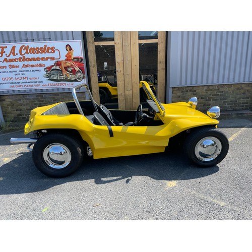 21 - 1960 Yellow VW 1.3L Beach Buggy Made from a VW beetle base with a 1303 engine that would be a slight... 