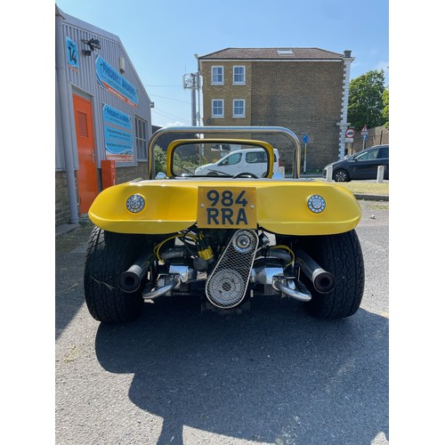 21 - 1960 Yellow VW 1.3L Beach Buggy Made from a VW beetle base with a 1303 engine that would be a slight... 