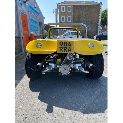 21 - 1960 Yellow VW 1.3L Beach Buggy Made from a VW beetle base with a 1303 engine that would be a slight... 