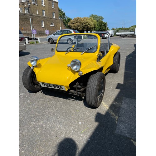 21 - 1960 Yellow VW 1.3L Beach Buggy Made from a VW beetle base with a 1303 engine that would be a slight... 