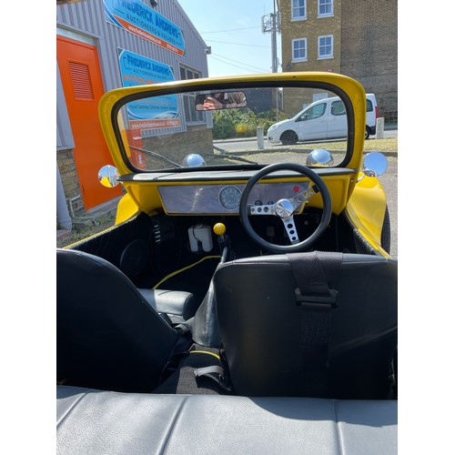 21 - 1960 Yellow VW 1.3L Beach Buggy Made from a VW beetle base with a 1303 engine that would be a slight... 