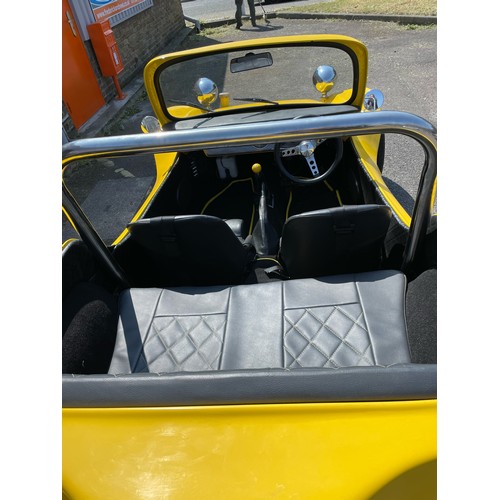 21 - 1960 Yellow VW 1.3L Beach Buggy Made from a VW beetle base with a 1303 engine that would be a slight... 