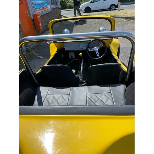 21 - 1960 Yellow VW 1.3L Beach Buggy Made from a VW beetle base with a 1303 engine that would be a slight... 