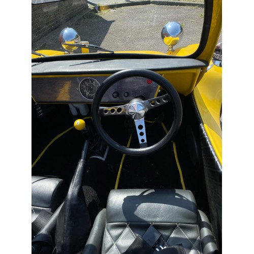 21 - 1960 Yellow VW 1.3L Beach Buggy Made from a VW beetle base with a 1303 engine that would be a slight... 