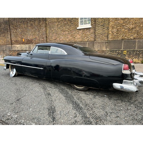 13 - 1953 Cadillac Coupe Deville chop-top, 5.7L Chevy small block V8, MOT and Tax exempt, 700 4-speed, co... 