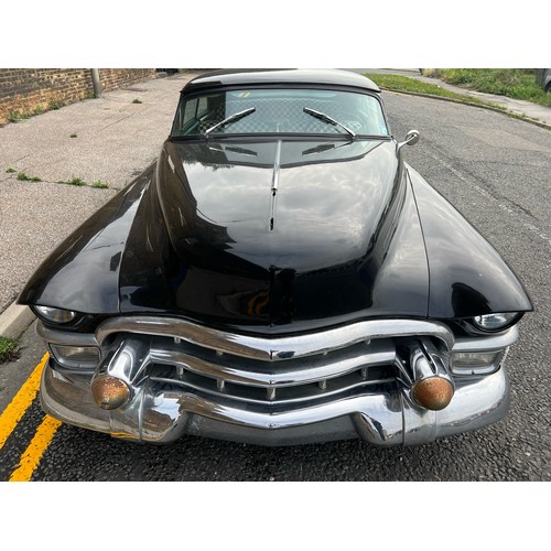 13 - 1953 Cadillac Coupe Deville chop-top, 5.7L Chevy small block V8, MOT and Tax exempt, 700 4-speed, co... 